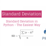 Standard Deviation in Python - The Easiest Way